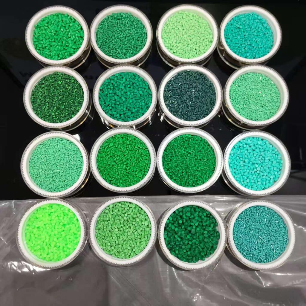 green color masterbatch